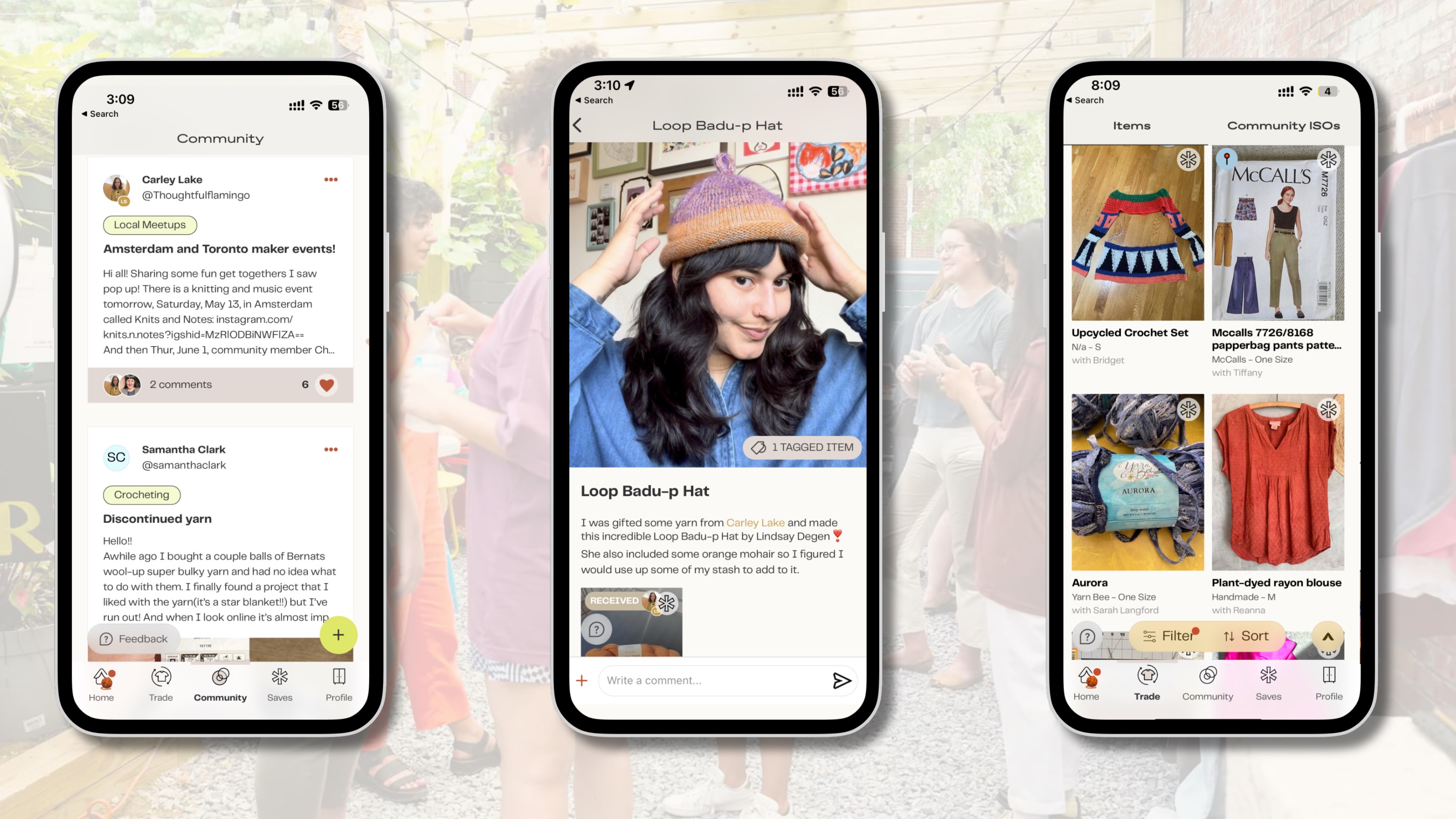 Lucky Sweater’s mobile app
