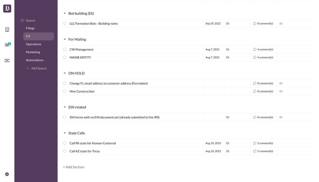 BetterLegal, built on Bubble